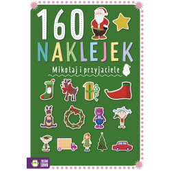 160 naklejek. Mikołaj i przyjaciele 4-5 lat